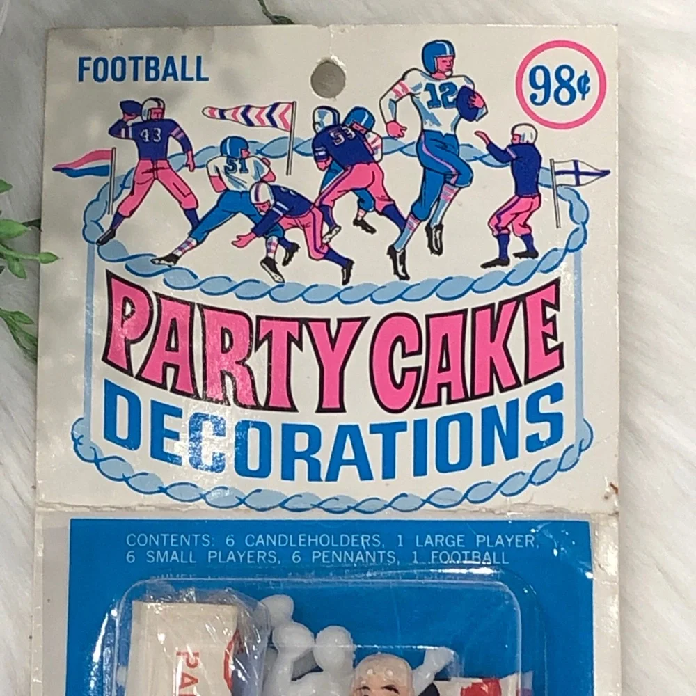 Vintage cake decorations